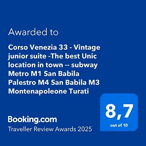 Apartamento Montenapoleone Junior Suite - Metro'Subway Palestro -San Babila, Milán